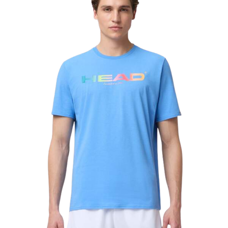 HEAD Mens Rainbow T-Shirt - Airforce Blue - main image