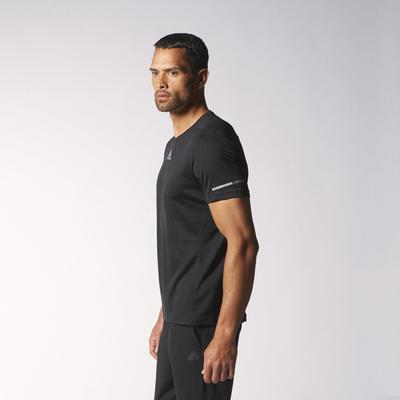 Adidas Mens Sequencials Climalite Running Tee - Black - main image