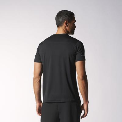 Adidas Mens Sequencials Climalite Running Tee - Black - main image