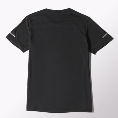 Adidas Mens Sequencials Climalite Running Tee - Black - main image