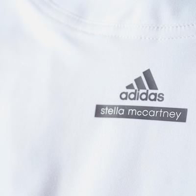 Adidas Womens Stella McCartney Barricade Tee - White/Putty - main image