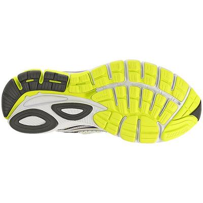 Saucony Womens Ride 7 Running Shoes - Silver/Purple/Citron - main image
