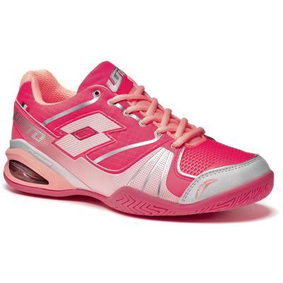 Lotto Womens Stratosphere Speed Tennis Shoes - Pink Fluo - Tennisnuts.com