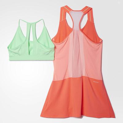 Adidas Womens Adizero Dress - Flash Red/Green - main image