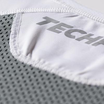 Adidas Mens Techfit Cool Sleeveless Tee - White/Vista Grey - main image