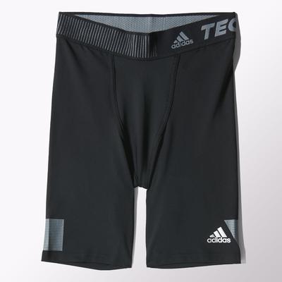 Adidas Mens Techfit Cool 9-Inch Short Tights - Black - main image