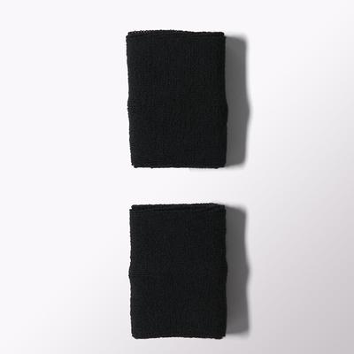 Adidas Tennis Large Wristbands - Black - main image