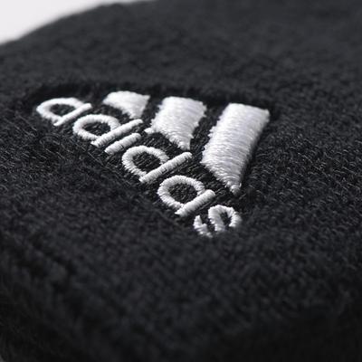 Adidas Tennis Large Wristbands - Black - main image
