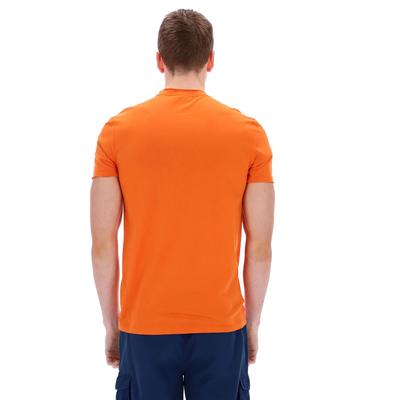 Fila Mens Brig Raw Seam Graphic T-Shirt - Burnt Orange - main image