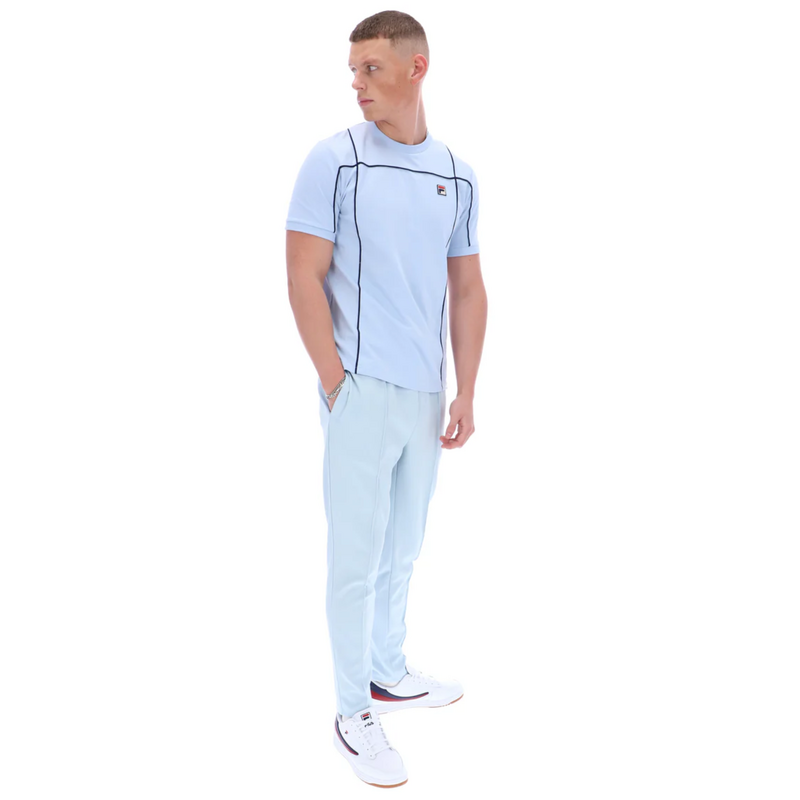 Fila Mens Terri Tee- Skyway/Fila Navy - main image