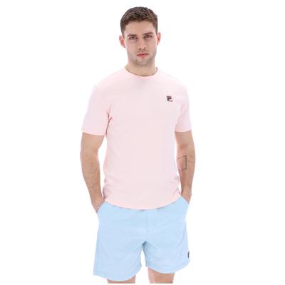 Fila Mens Sunny Essential T-Shirt - Pink Dogwood - main image