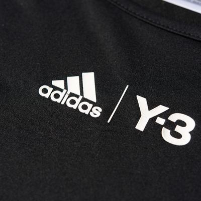Adidas Girls Y-3 Roland Garros Tee - Black - main image