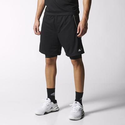 Adidas Mens Y-3 Roland Garros Shorts - Black - main image