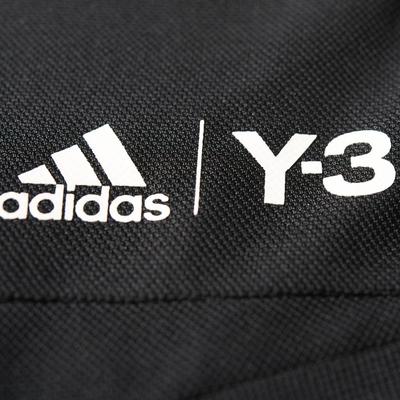 Adidas Mens Y-3 Roland Garros Striped Tee - Black - main image