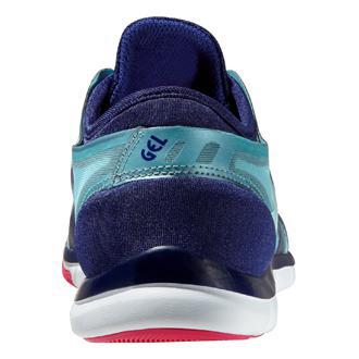 Asics Womens GEL-Fit Nova Training Shoes - Blue/Pink - main image