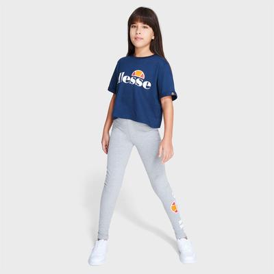 Ellesse Girls Nicky Crop Tee - Navy - main image