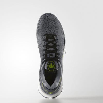 Adidas Mens Barricade 2016 Hannibal Tennis Shoes - Grey/Green - main image