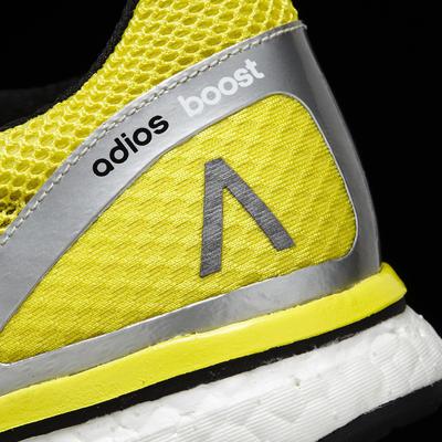 Adidas Mens Adizero Adios Boost 2.0 Haile Running Shoes - Yellow/White - main image