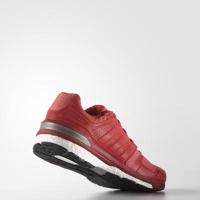 Adidas Mens Supernova Sequence Boost Running Shoes - Red - main image