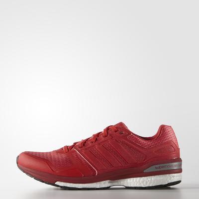 Adidas Mens Supernova Sequence Boost Running Shoes - Red - main image