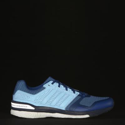 Adidas Mens Supernova Sequence Boost Running Shoes - Blue - main image