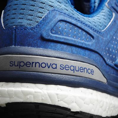 Adidas Mens Supernova Sequence Boost Running Shoes - Blue - main image