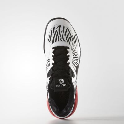 Adidas Mens Adizero Y-3 2016 Tennis Shoes - Black/White