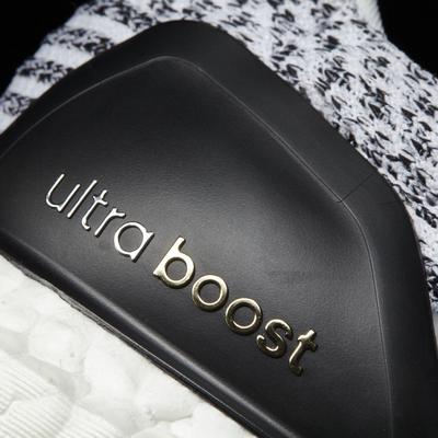 Adidas Mens Ultra Boost Running Shoes - White/Black - main image
