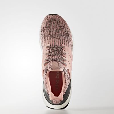 Adidas Womens Ultra Boost Running Shoes - Pink/Black - main image