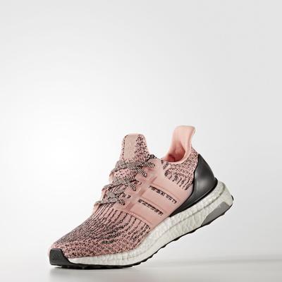 Adidas Womens Ultra Boost Running Shoes - Pink/Black - main image
