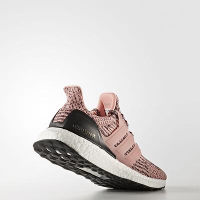 Adidas Womens Ultra Boost Running Shoes - Pink/Black - main image