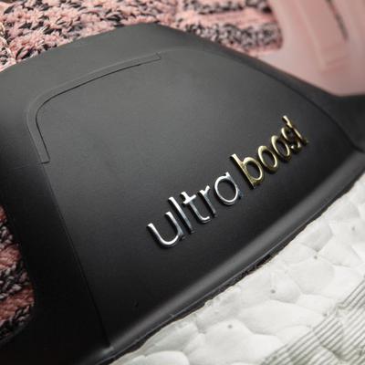 Adidas Womens Ultra Boost Running Shoes - Pink/Black - main image