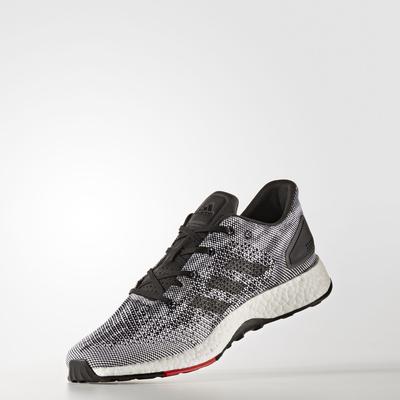 Adidas Mens PureBOOST DPR Running Shoes - Black/White - main image