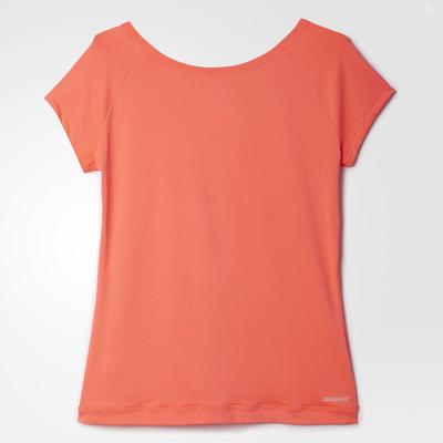 Adidas Womens Adizero Tee - Flash Red/Green - main image