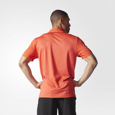 Adidas Mens Barricade Polo - Bright Red - main image