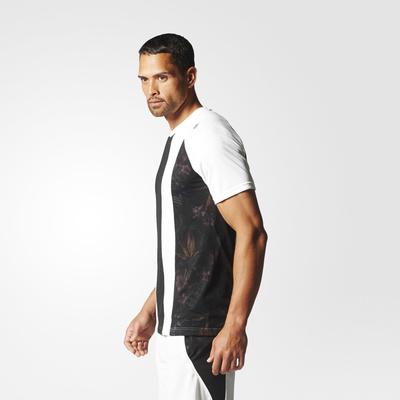 Adidas Mens Y-3 Roland Garros Tee - White - main image