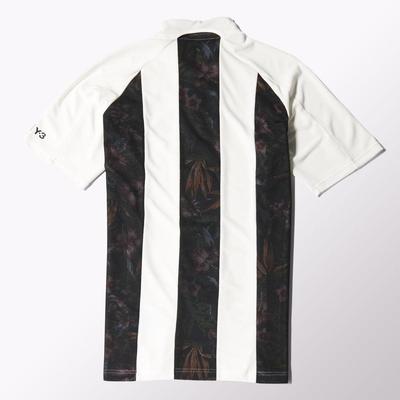 Adidas Mens Y-3 Roland Garros Half-Zip Tee - White - main image