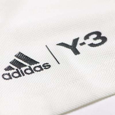 Adidas Mens Y-3 Roland Garros Half-Zip Tee - White - main image