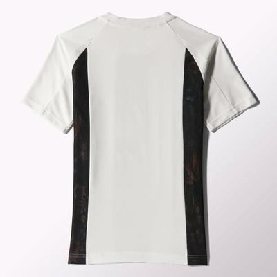 Adidas Boys Y-3 Roland Garros Tee - White/Flower - main image