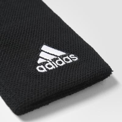 Adidas Large Tennis Wristbands - Black - main image