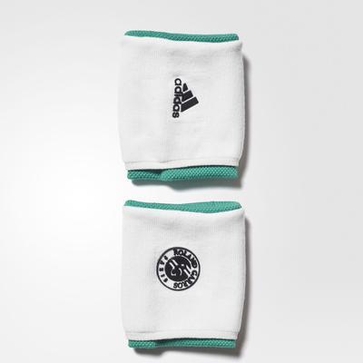 Adidas Mens Roland Garros Wristbands - White/Black/Green - main image