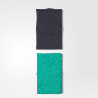 Adidas Mens Roland Garros Wristbands - Green/Black - main image