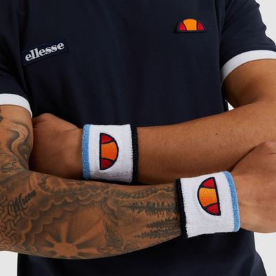 Ellesse Mens Macce Sweatband - White/Navy - main image