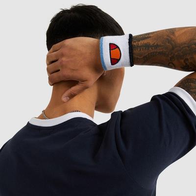 Ellesse Mens Macce Sweatband - White/Navy - main image