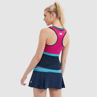 Ellesse Womens Harmony Vest Top - Pink/Navy - main image