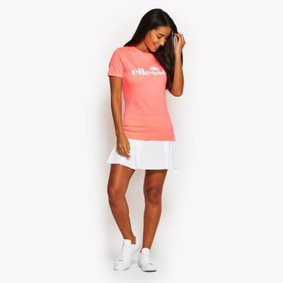 Ellesse Womens Camicia T-Shirt - Neon Coral - main image