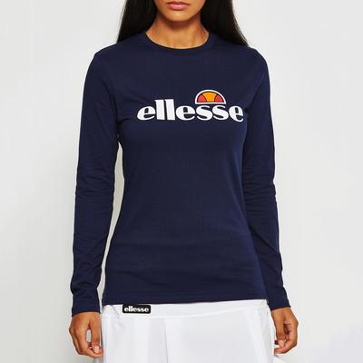 Ellesse Womens Corca Long Sleeve Top - Peacoat Navy - main image