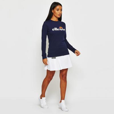 Ellesse Womens Corca Long Sleeve Top - Peacoat Navy - main image