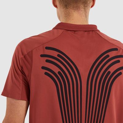 Ellesse Mens Sicoli Polo - Dark Red - main image