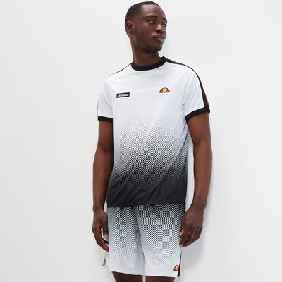 Ellesse Mens Parallel Tee - White/Black - main image